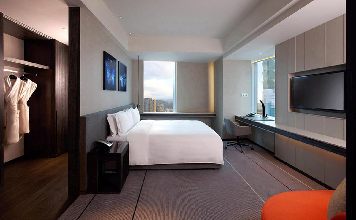 Hotel Humble House Taipei, Curio Collection By Hilton Exterior foto Deluxe Room