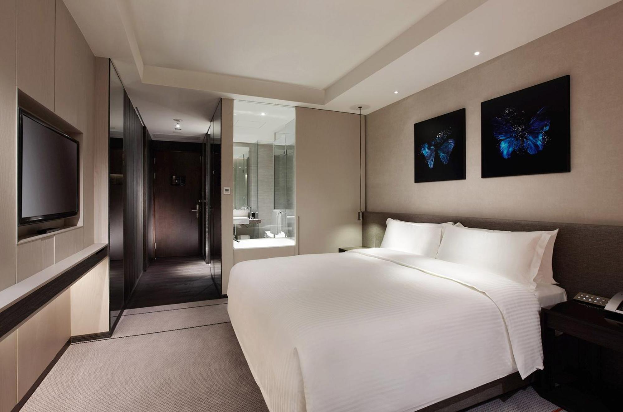 Hotel Humble House Taipei, Curio Collection By Hilton Exterior foto Deluxe Room